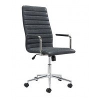 Zuo Modern 100772 Pivot Office Chair in Vintage Black