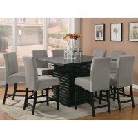 Coaster Furniture 102068 Stanton Square Counter Table Black