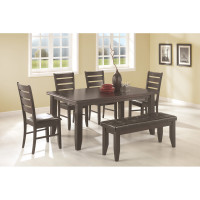 Coaster Furniture 102721 Dalila Rectangular Dining Table Cappuccino