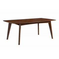 Coaster Furniture 105351 Malone Rectangular Dining Table Dark Walnut