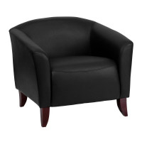 Flash Furniture 111-1-BK-GG HERCULES Imperial Series Black LeatherSoft Chair