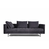 Manhattan Comfort 113-3MC71 Granville 3-Seat Purple Velvet  Sofa