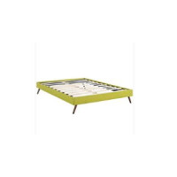 Modway MOD-5362-AZU Helen Queen Fabric Bed Frame with Round Splayed Legs in Azure (Default)