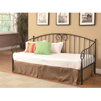 Coaster Furniture 300099 Twin Metal Daybed Black