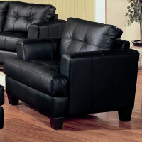 Coaster Furniture 501683 Samuel Cushion Back Chair Black