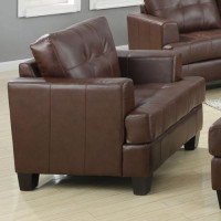 Coaster Furniture 504073 Samuel Upholstered Chair Dark Brown