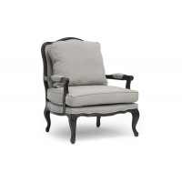 Baxton Studio 52348-Beige Antoinette Classic Antiqued French Accent Chair