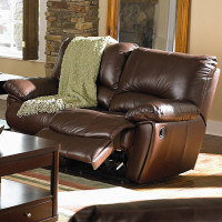 Coaster Furniture 600282 Clifford Pillow Top Arm Motion Loveseat Chocolate