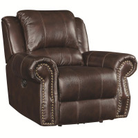 Coaster Furniture 650163 Sir Rawlinson Swivel Rocker Recliner Dark Brown