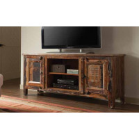 Coaster Furniture 700303 2-door TV Console Reclaimed Wood