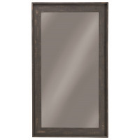 Coaster Furniture 902767 Rectangle Bold Contoured Frame Floor Mirror Brown