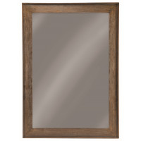 Coaster Furniture 902770 Rectangle Floor Mirror Distressed Brown