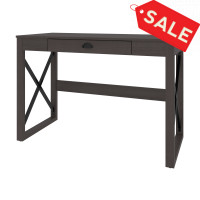 Bestar 104400-000074 Talita 45W Small Desk in storm gray