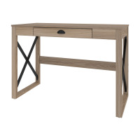 Bestar 104400-000110 Talita 45W Small Desk in natural oak