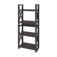 Bestar 104700-000074 Talita 27W Bookcase in storm gray