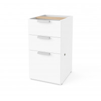 Bestar 110620-1117 Pro-Concept Plus Pedestal in White