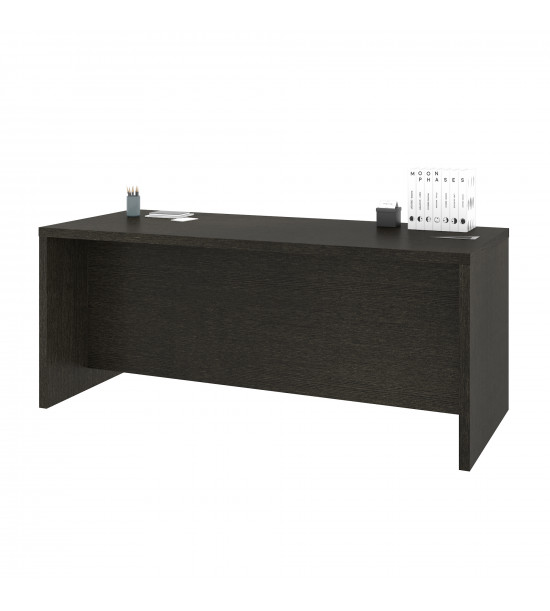Bestar 120400-1132 Pro-Linea Executive Desk in Deep Grey Bestar 120400-1132 Pro-Linea Executive Desk in Deep Grey