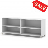 Bestar 120612-1117 Pro-Linea Credenza in White