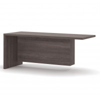 Bestar 120810-1147 Pro-Linea Return Table in Bark Grey