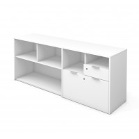 Bestar 160610-1117 i3 Plus Credenza in White