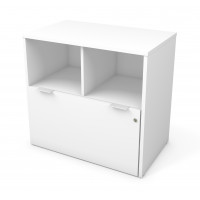 Bestar 160632-1117 i3 Plus One Drawer Lateral File in White
