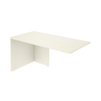 Bestar 160810-000031 i3 Plus 60W Return Table in white chocolate