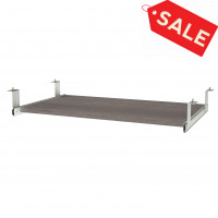 Bestar 160830-1147 i3 Plus Keyboard Shelf in Bark Gray