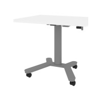 Bestar 165856-000017 Universel 36W x 24D Small Standing Desk in white