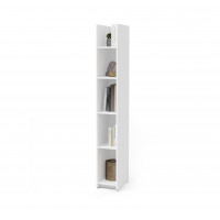 Bestar 16702-1117 Small Space 10-inch Storage Tower in White