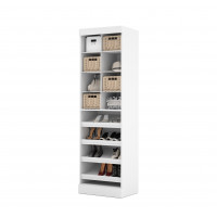 Bestar 26164-17 Pur 25" Multi-Storage Cubby in White