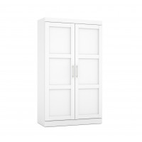 Bestar 26861-17 Pur By Pullout Armoire in White