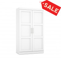 Bestar 26861-17 Pur By Pullout Armoire in White