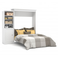 Bestar 40882-17 Versatile 92'' Queen Wall Bed kit in White