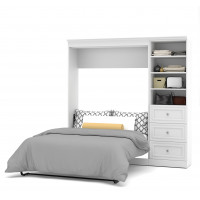 Bestar 40896-17 Versatile 84'' Full Wall Bed kit in White