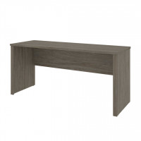 Bestar 60612-000035 Embassy 66 Narrow Desk Shell in walnut grey
