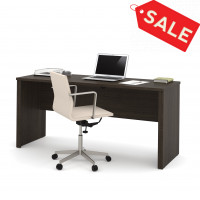 Bestar 60612-1179 Embassy 66" Credenza in Dark Chocolate