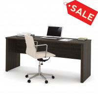 Bestar 60613-1179 Embassy 71" Credenza in Dark Chocolate