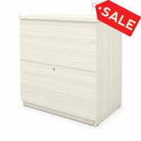 Bestar 65635-2131 standard Lateral file in White Chocolate