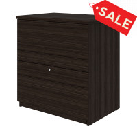 Bestar 65635-2179 Standard Lateral file in Dark Chocolate