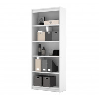Bestar 65715-000017 Standard Bookcase in White