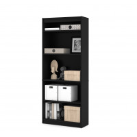 Bestar 65715-000018 Standard Bookcase in Black