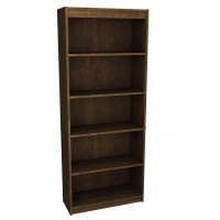 Bestar 65715-000069 Bestar standard Bookcase in Chocolate