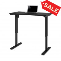 Bestar 65857-18 Bestar 24" x 48" Electric Height Adjustable Table in Black