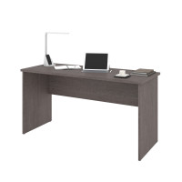 Bestar 92400-000047 Innova 60W Desk Shell in bark grey