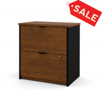 Bestar 92630-2163 Innova lateral file in Tuscany Brown Black