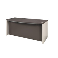 Bestar 93400-1159 Connexion Executive desk in Slate Sandstone