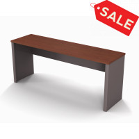 Bestar 93612-1139 Connexion Credenza in Bordeaux Slate