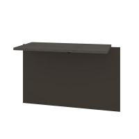 Bestar 99820-000047 Prestige + bridge in Bark Gray & Slate