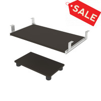 Bestar 99830-000059 Prestige + keyboard shelf and CPU platform in Slate