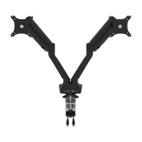 Bestar AK-MA01D-18 Universel Dual Monitor Arm with Pistons in black